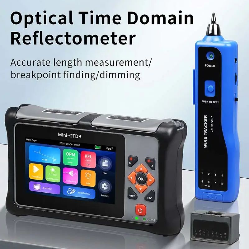 Optical Time Domain Reflectometer Otdr 1310 1550Nm - COMPTYCO KP800 100KM OTDR 1310/1550nm Layar