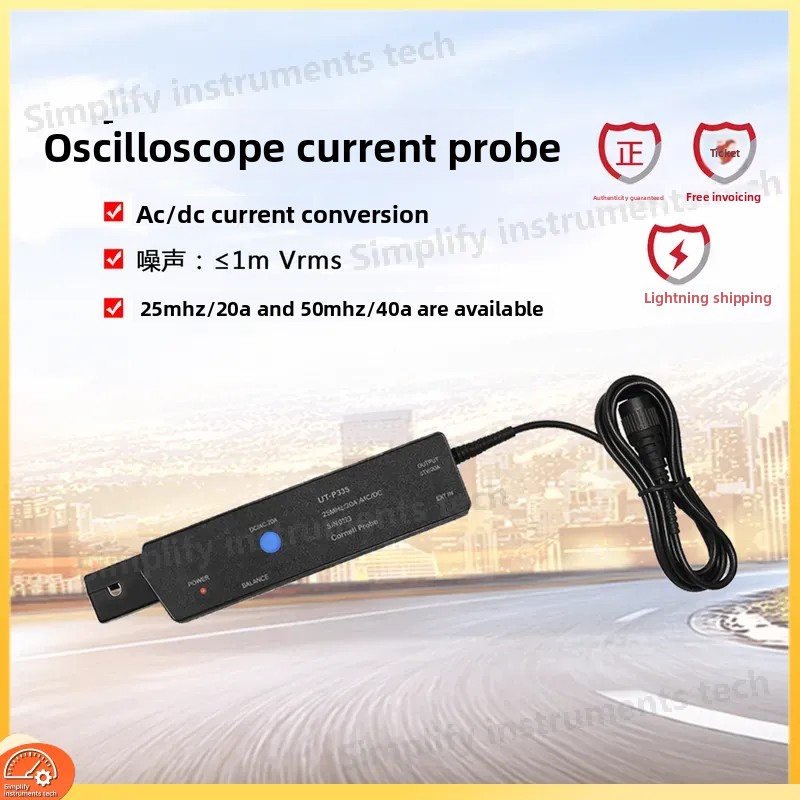 Probe Arus AC DC Bandwidth Tin - Current Probe Ac Dc 50Mhz Oscilloscope ulasan dan harga