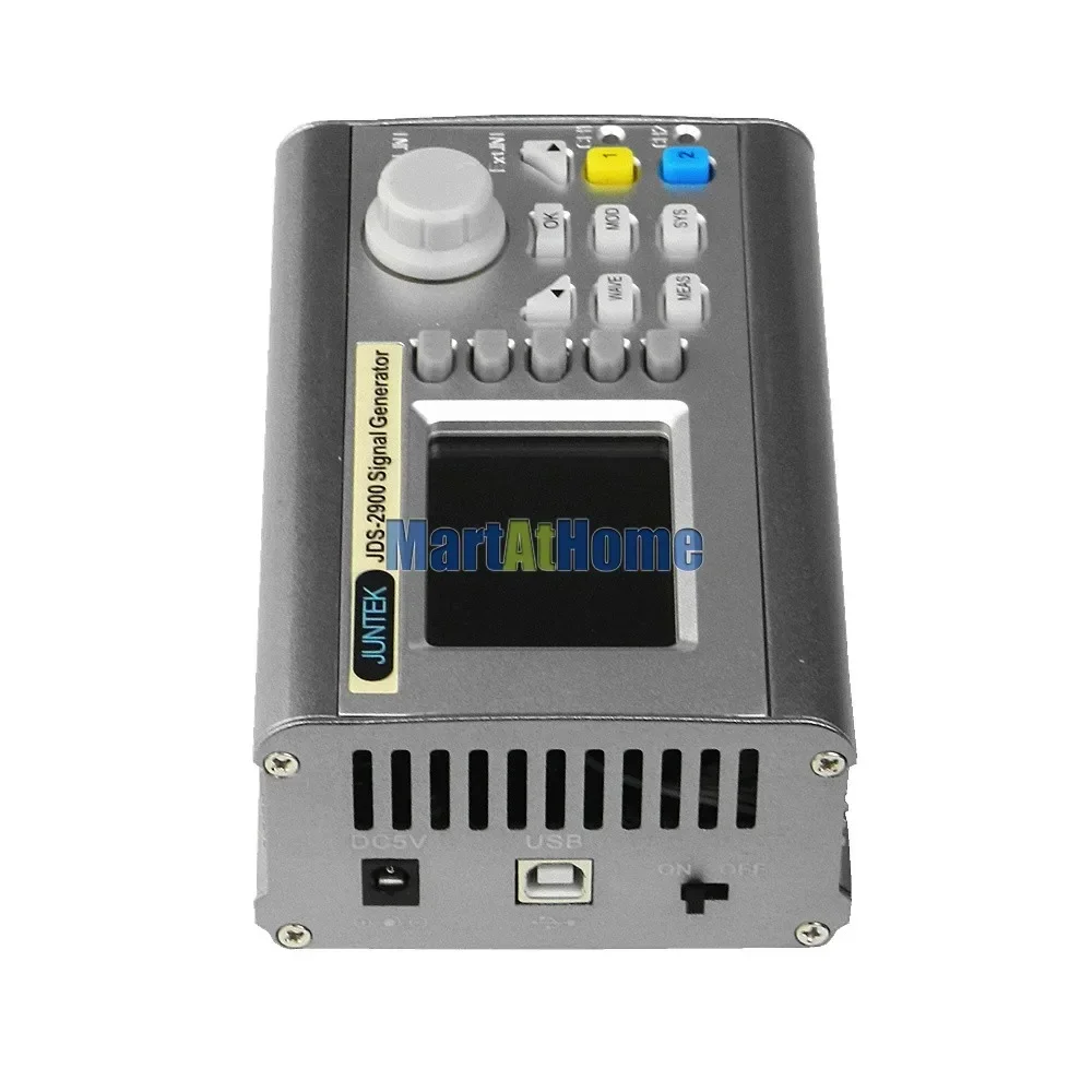 Generator Sinyal DDS Dua Salur - Dual Channel Arbitrary Waveform Function Generator 60Mhz ulasan dan harga