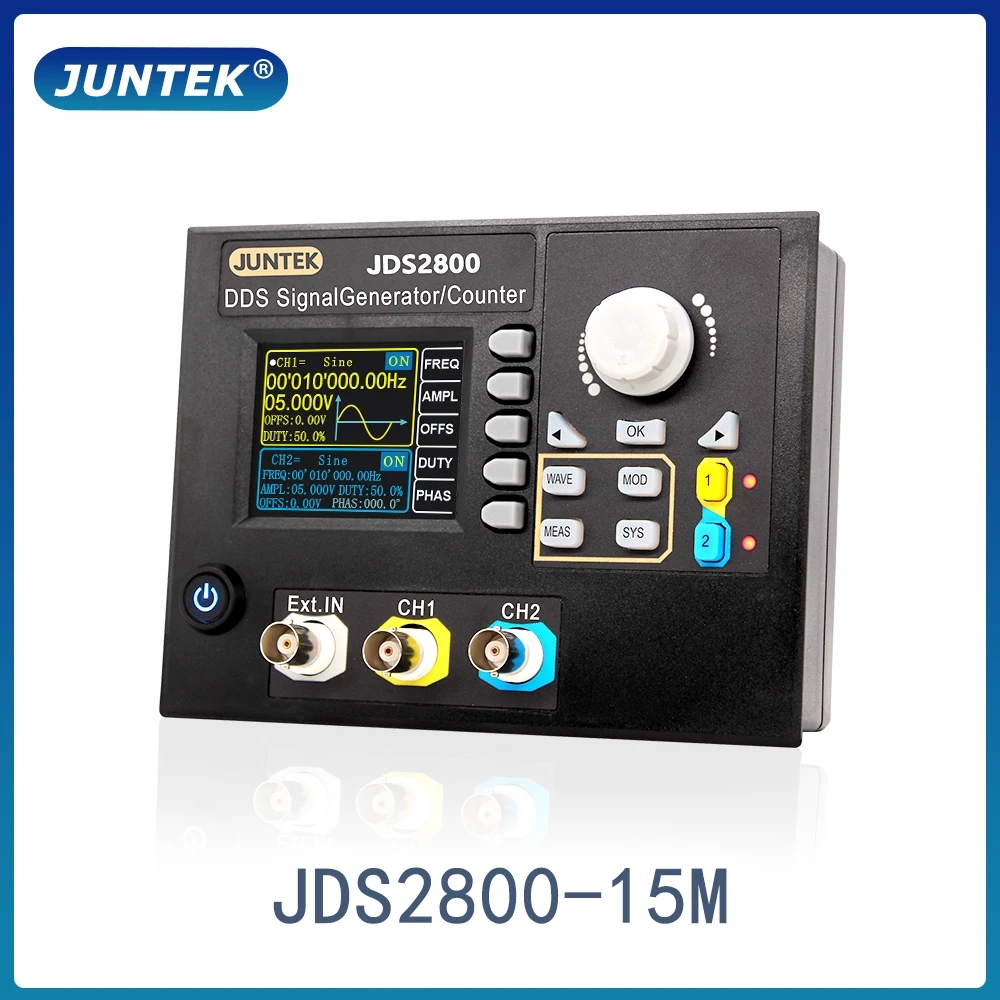 JDS2800-15M Generator sinyal f - Dual Channel Arbitrary Waveform Function Generator 60Mhz ulasan dan harga