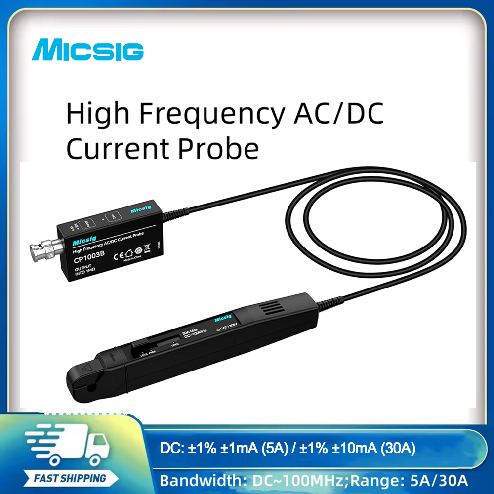 Micsig Osiloskop Probe Arus AC - Current Probe Ac Dc 50Mhz Oscilloscope ulasan dan harga